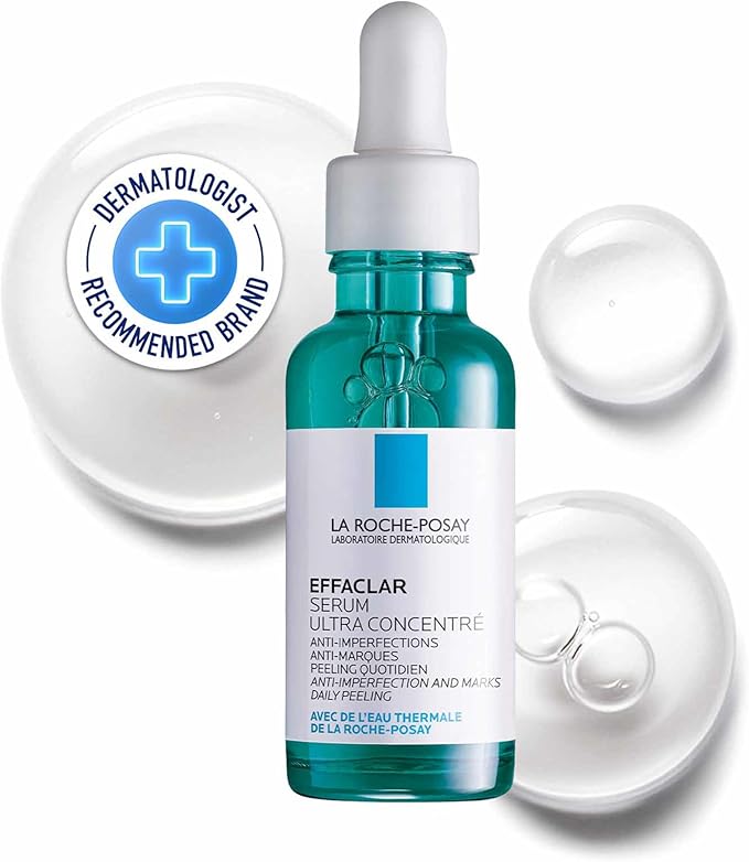 La Roche-Posay Effaclar Acne Serum with Salicylic Acid and Niacinamide for Oily and Acne Prone Skin 30ml
