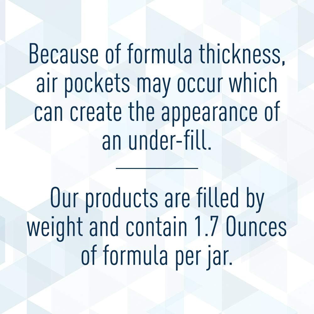 Informational text about formula thickness and fill weight for CeraVe night cream for face jar