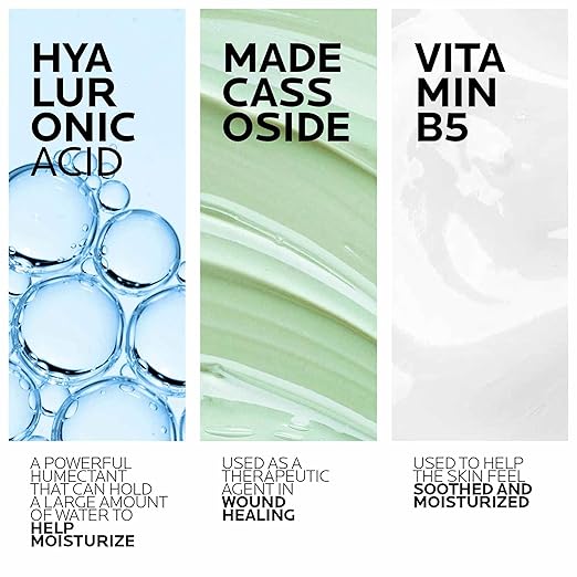 La Roche-Posay hyaluronic acid serum for face with moisturizing and soothing ingredients