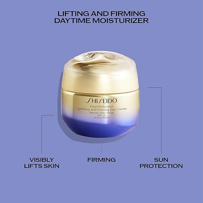 Shiseido Vital Perfection Day Cream lifting and firming daytime moisturizer with sun protection